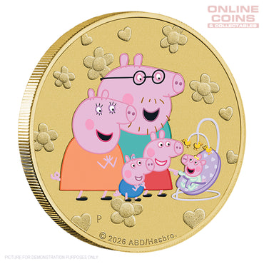 2026 Perth Mint - Peppa Pig Stamp & Coin Cover