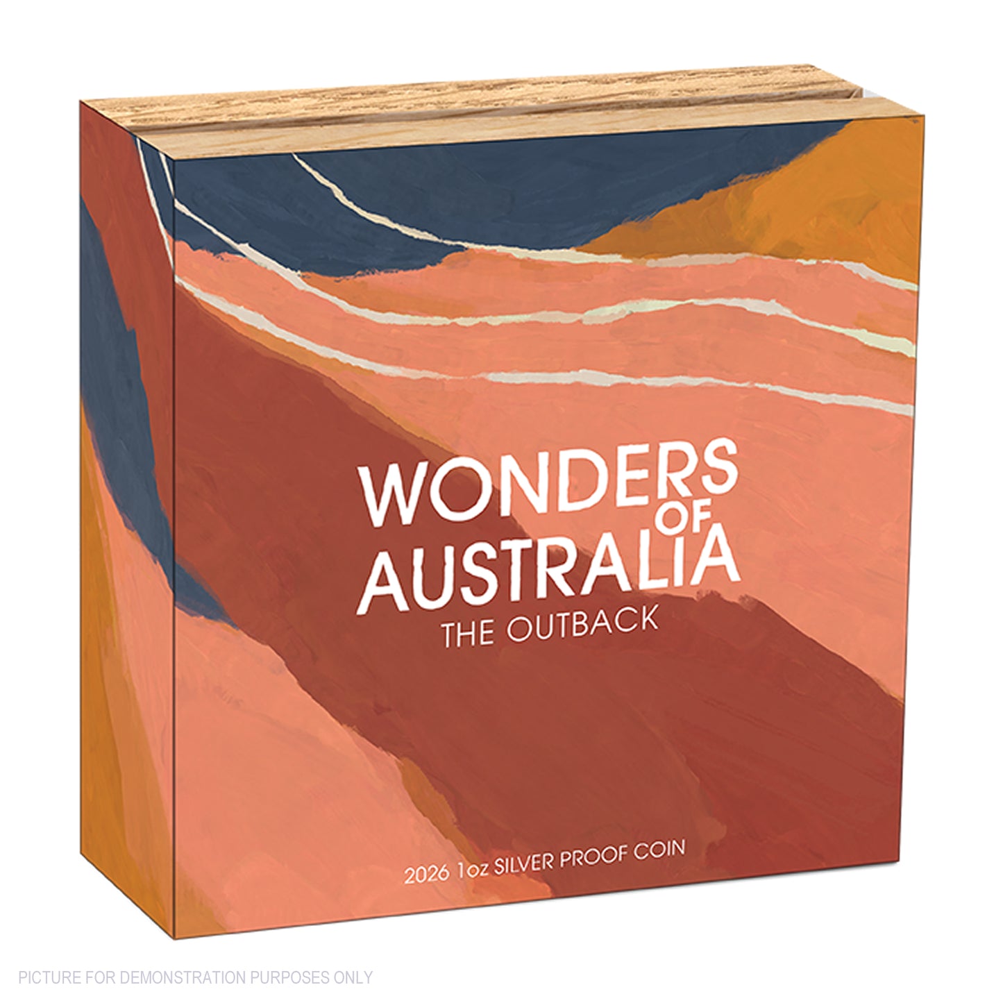 2026 Perth Mint 1oz Silver Proof Coin - Wonders of Australia - The Outback