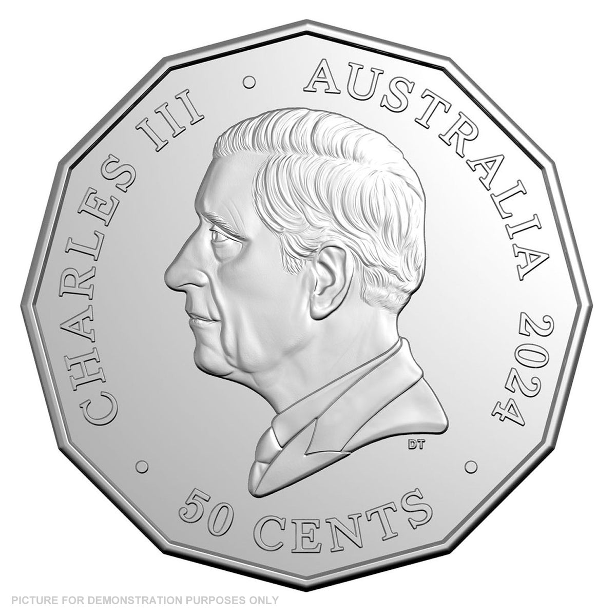 2024 RAM LOOSE 50c Coin - Uncoloured - Circulated - 50 Years of NAIDOC Committee