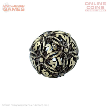 LPG Dice RPG Set Hollow Vines - Tarnished Gold