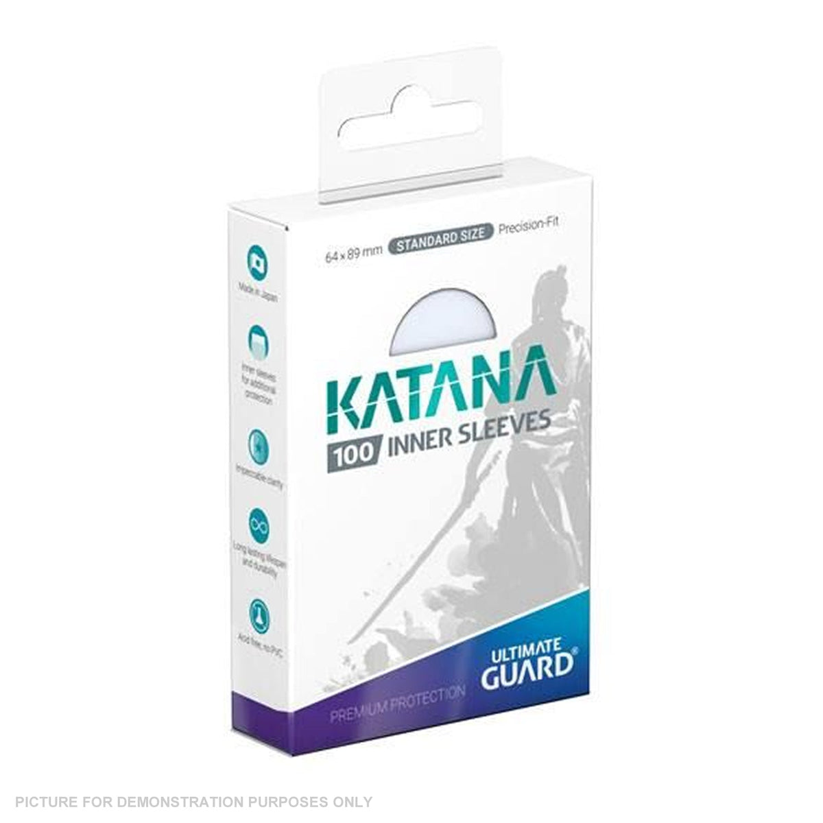 Ultimate Guard Sleeves – Katana Precise-Fit Inner Sleeves – Transparent