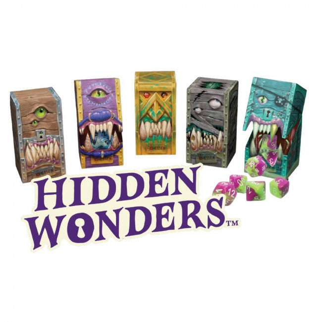 Chessex Hidden Wonders 7-Die Polyhedral Set (Blind Box)