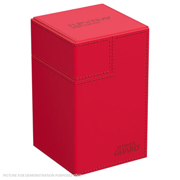 Ultimate Guard Flip'n'Tray Xenoskin 100+ Monocolour RED