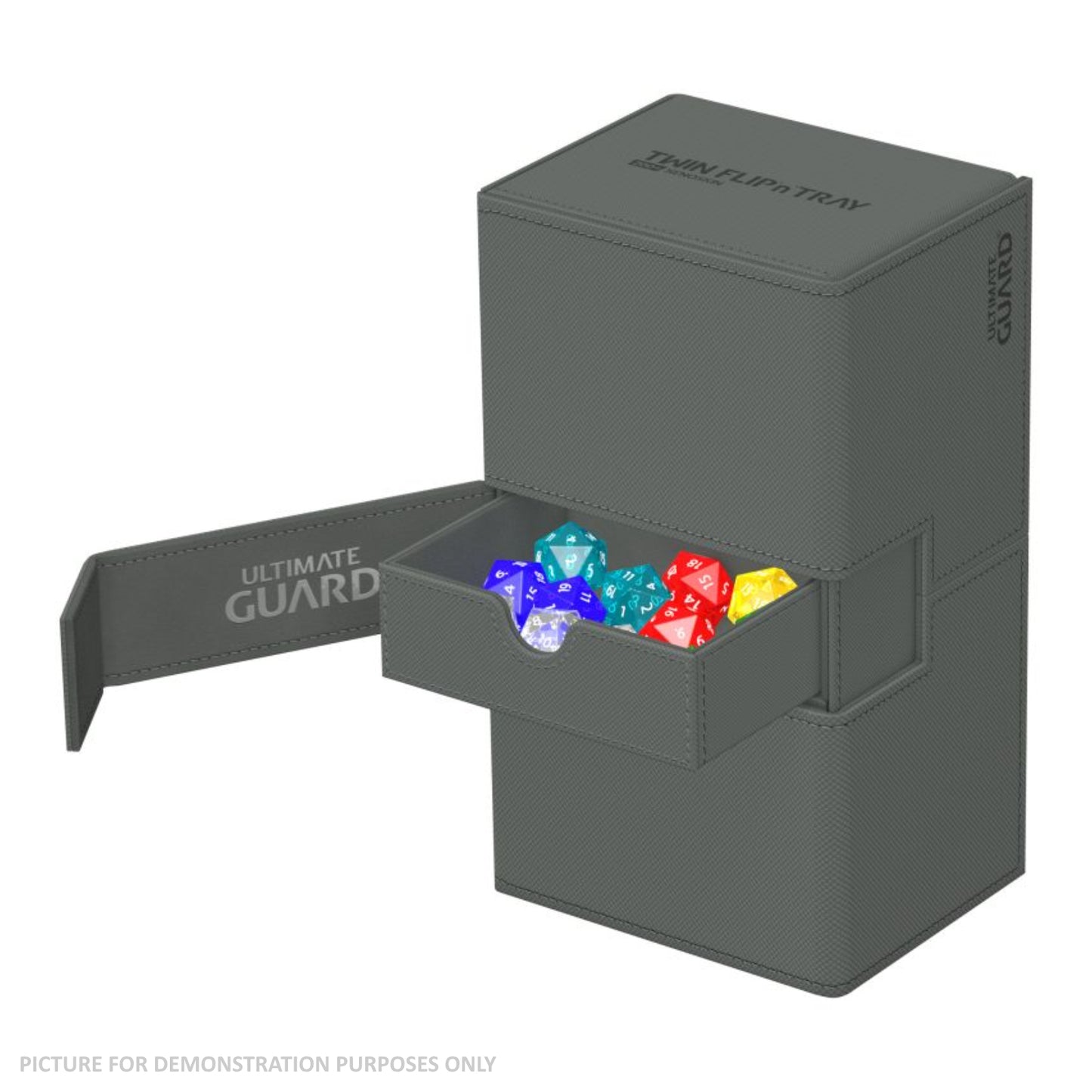 Ultimate Guard Twin Flip'n'Tray Xenoskin 200+ Monocolour GREY