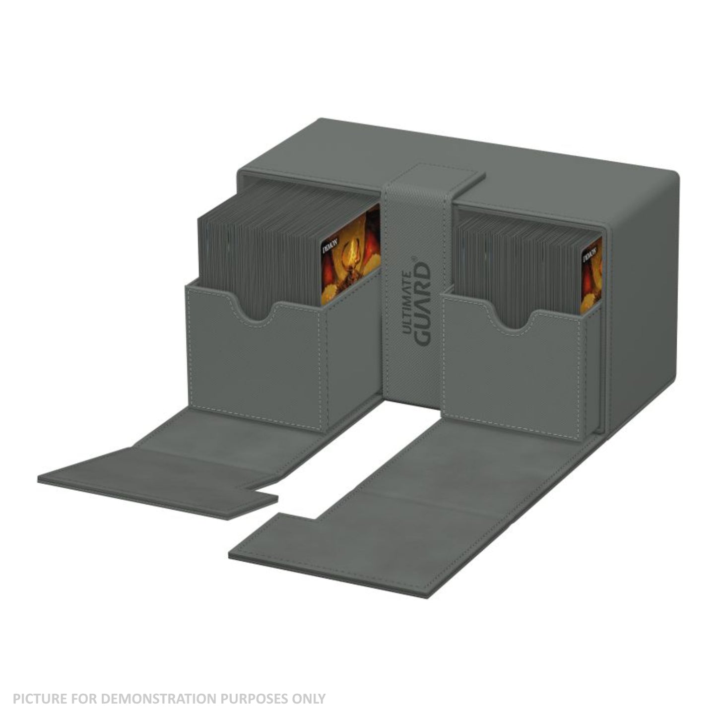 Ultimate Guard Twin Flip'n'Tray Xenoskin 200+ Monocolour GREY