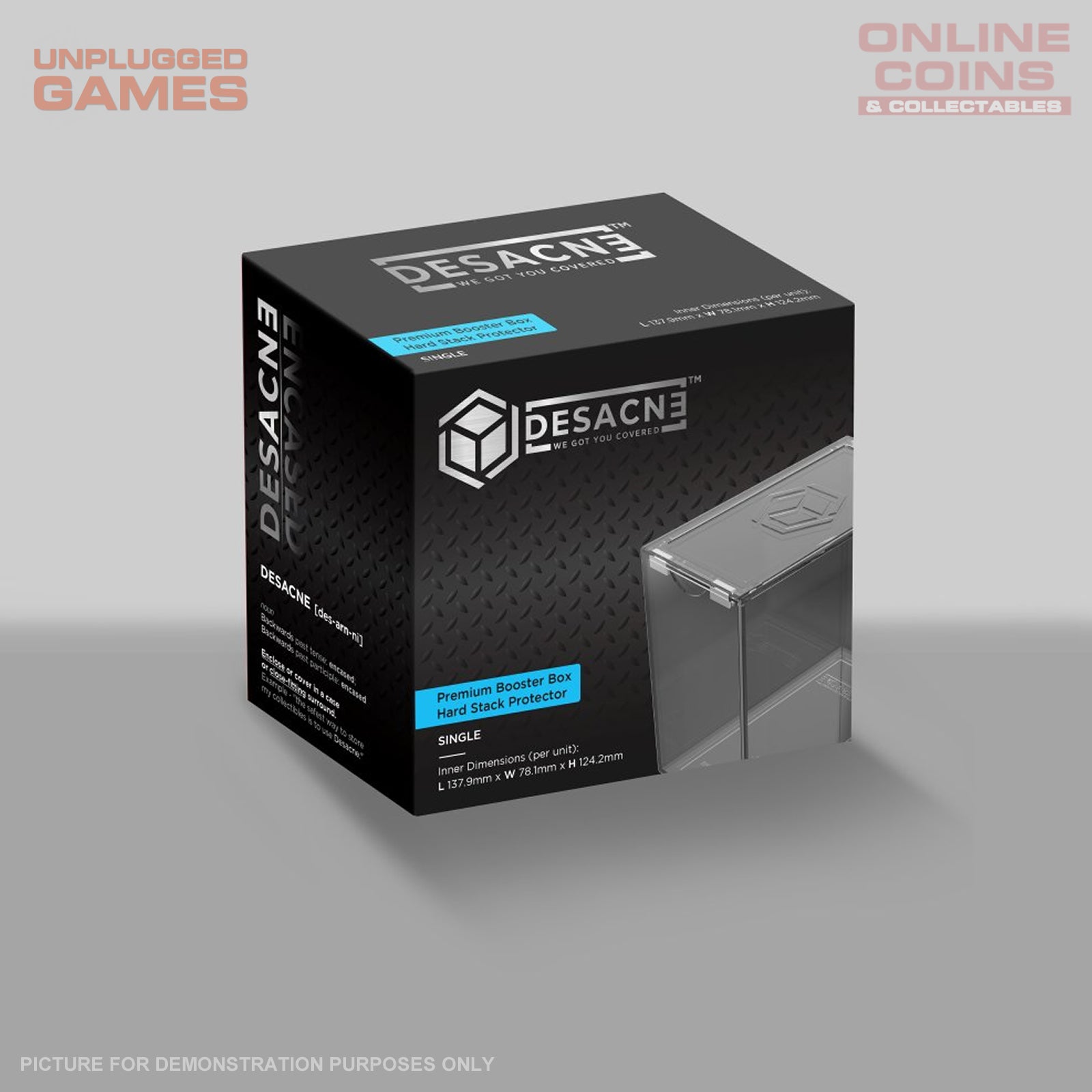 Desacne - Premium Booster Box Protector - Single Pack