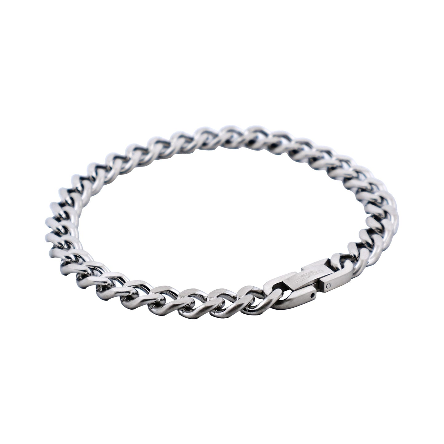 Cudworth Stainless Steel Classic Curb-Link Chain Bracelet