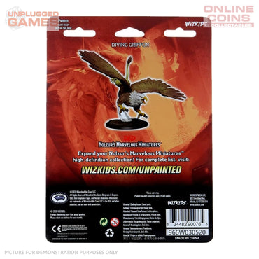 Dungeons & Dragons Nolzurs Marvelous Unpainted Miniatures - Diving Griffon