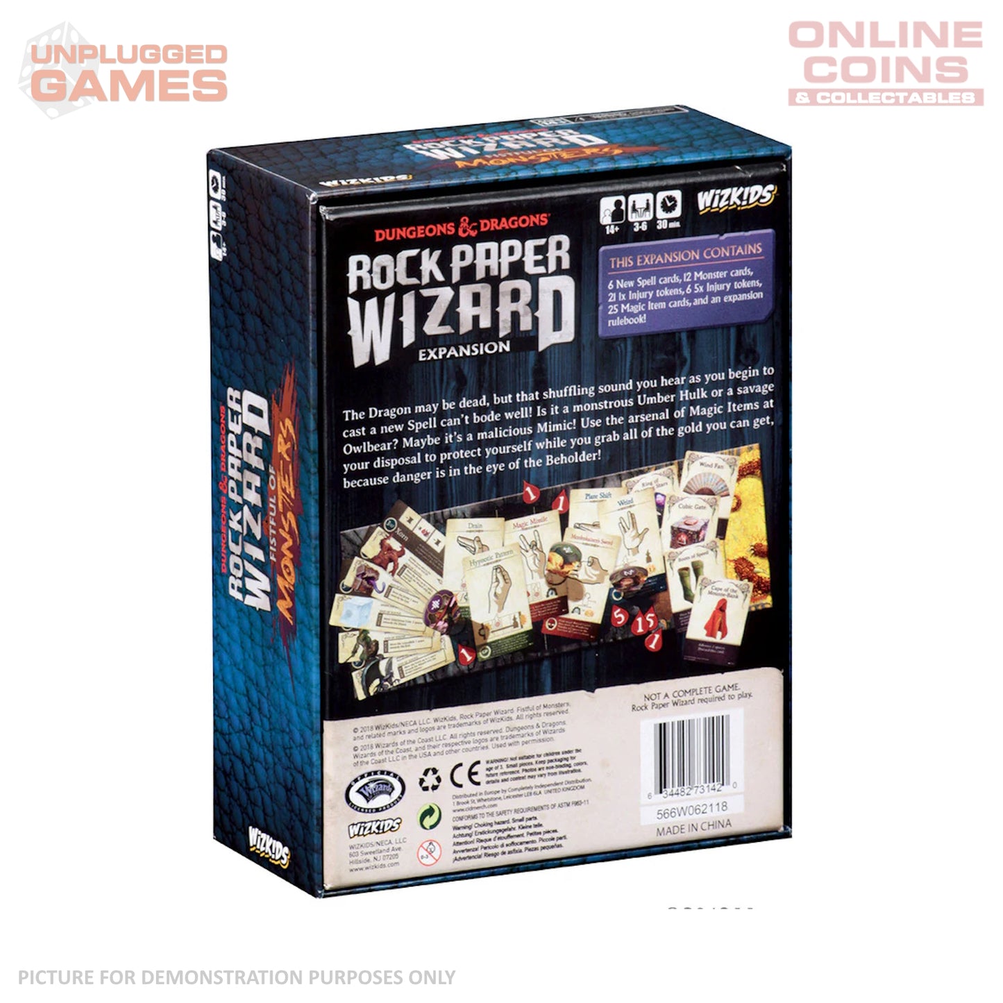 Dungeons & Dragons - Rock Paper Wizard Fistful of Monsters Expansion