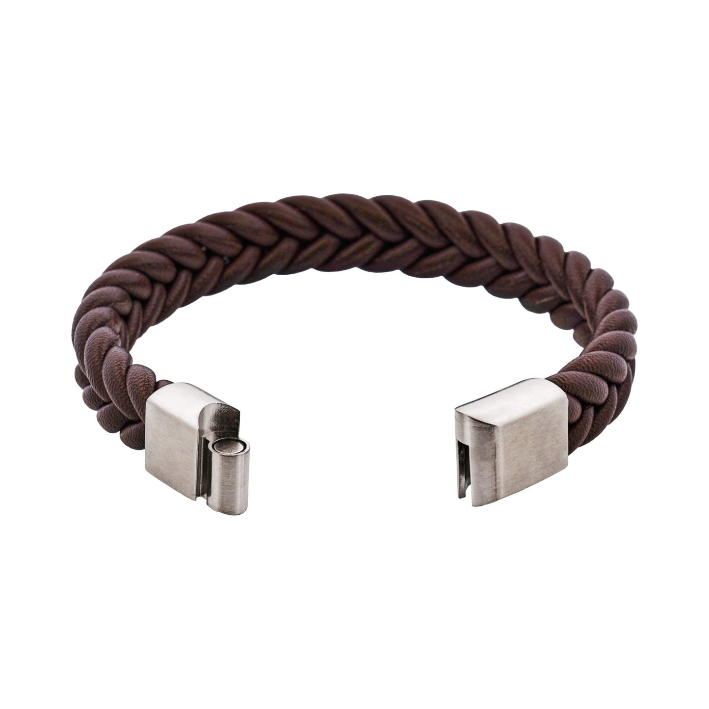 Cudworth Classic Umber Leather Bracelet