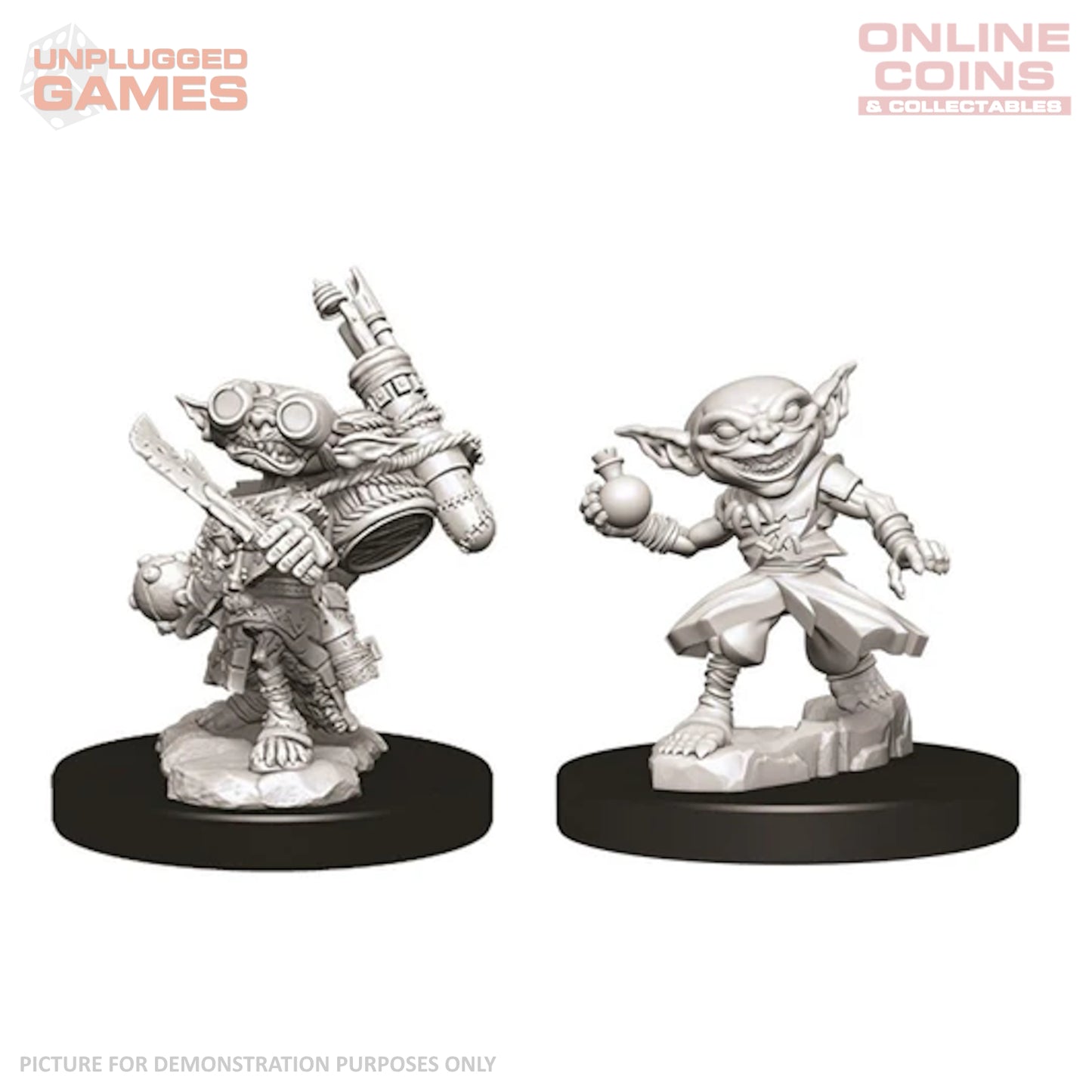 Pathfinder Deep Cuts Unpainted Miniatures - Male Goblin Alchemist