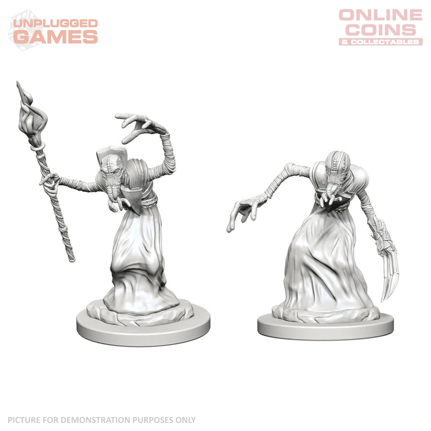 Dungeons & Dragons Nolzurs Marvelous Unpainted Miniatures - Mind Flayers