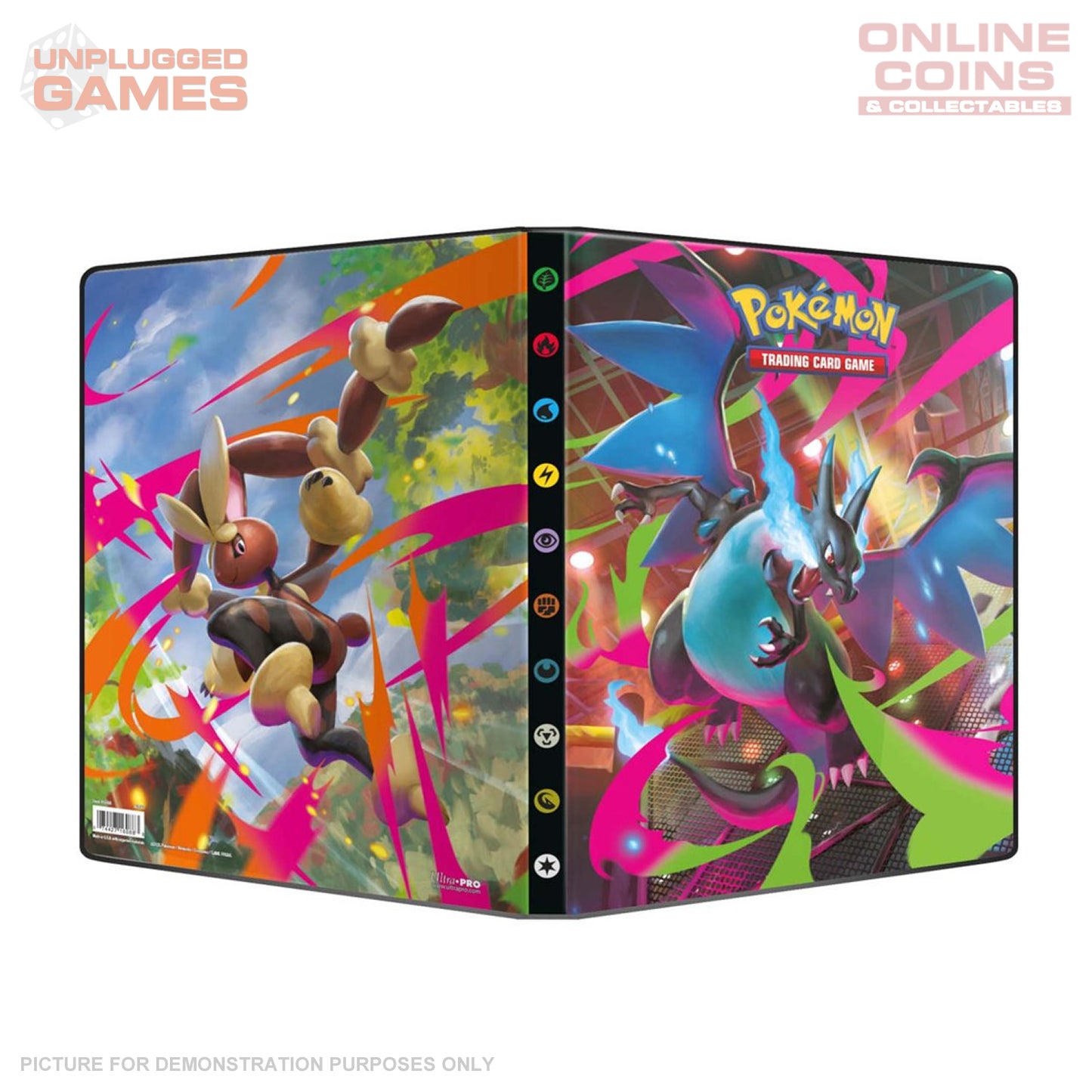 Ultra Pro POKEMON Portfolio 9-Pocket Phantasmal Flames