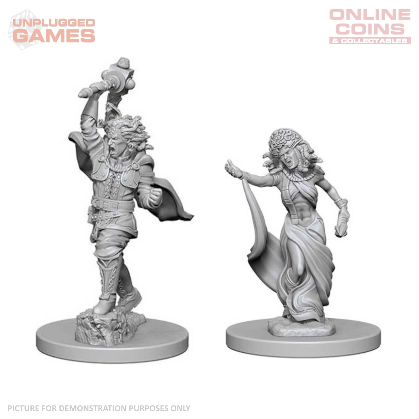 Dungeons & Dragons Nolzurs Marvelous Unpainted Miniatures - Medusas