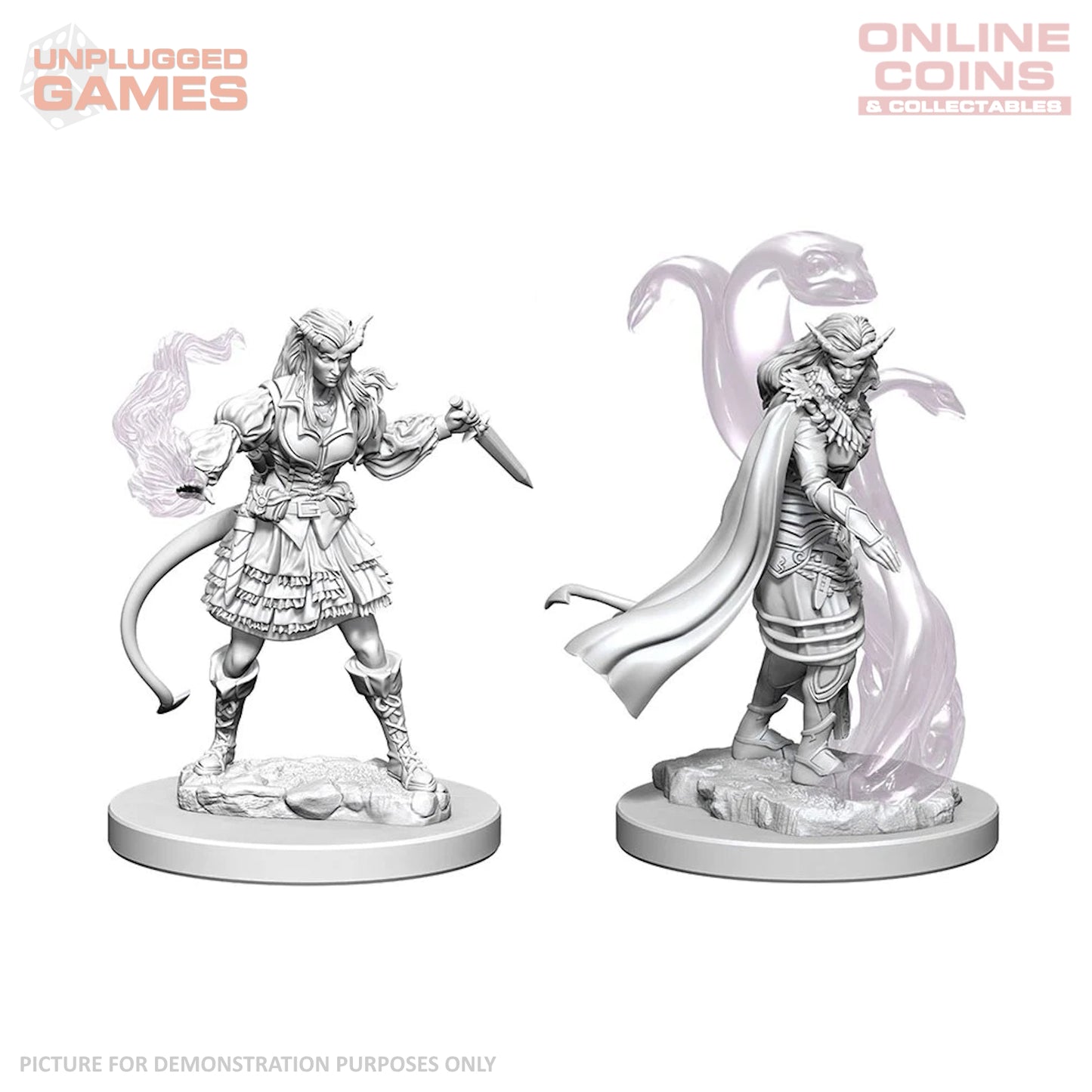 Dungeons & Dragons Nolzurs Marvelous Unpainted Miniatures - Tiefling Sorcerer