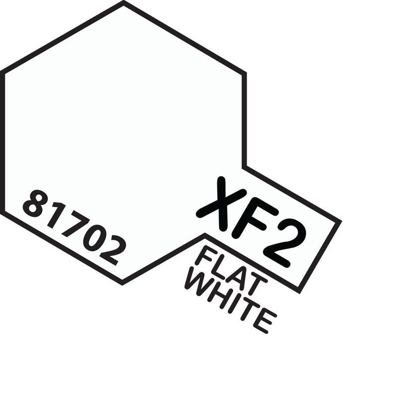 TAMIYA ACRYLIC MINI XF-2 FLAT WHITE