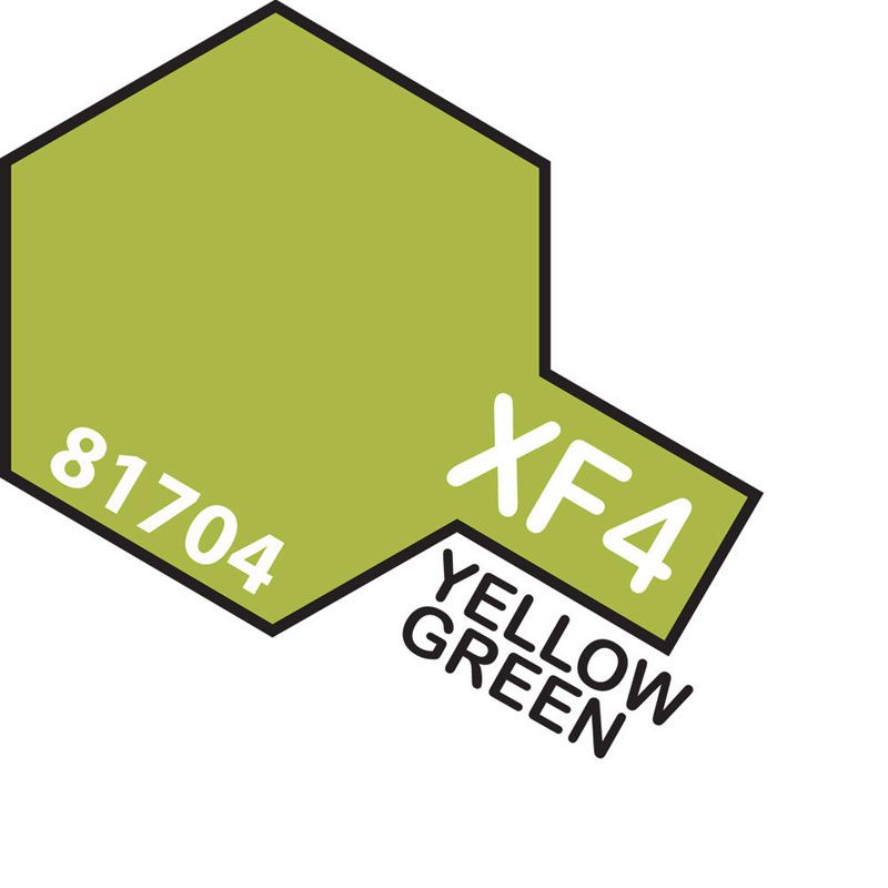 TAMIYA ACRYLIC MINI XF-4 YELLOW GREEN