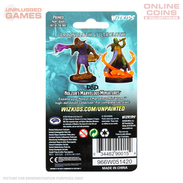 Dungeons & Dragons Nolzurs Marvelous Unpainted Miniatures - Arcanaloth and Ultroloth