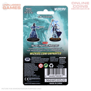 Dungeons & Dragons Nolzurs Marvelous Unpainted Miniatures - Elf Wizard