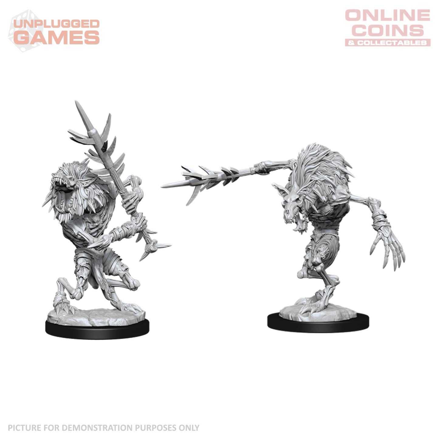 Dungeons & Dragons Nolzurs Marvelous Unpainted Miniatures - Gnoll Witherlings