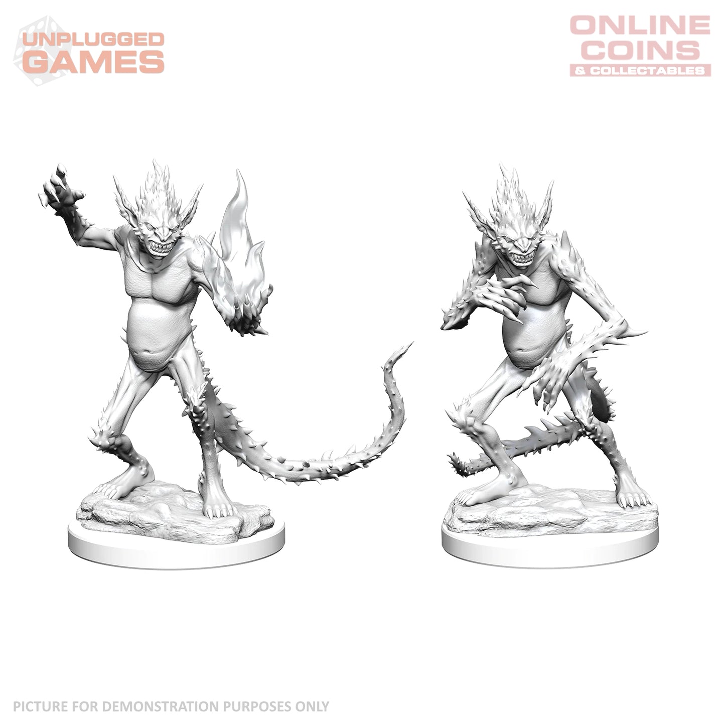 Dungeons & Dragons Nolzurs Marvelous Unpainted Miniatures - Barbed Devils