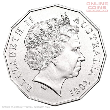 2001 RAM Centenary of Federation 50c Circulating Coin - Northern Territory