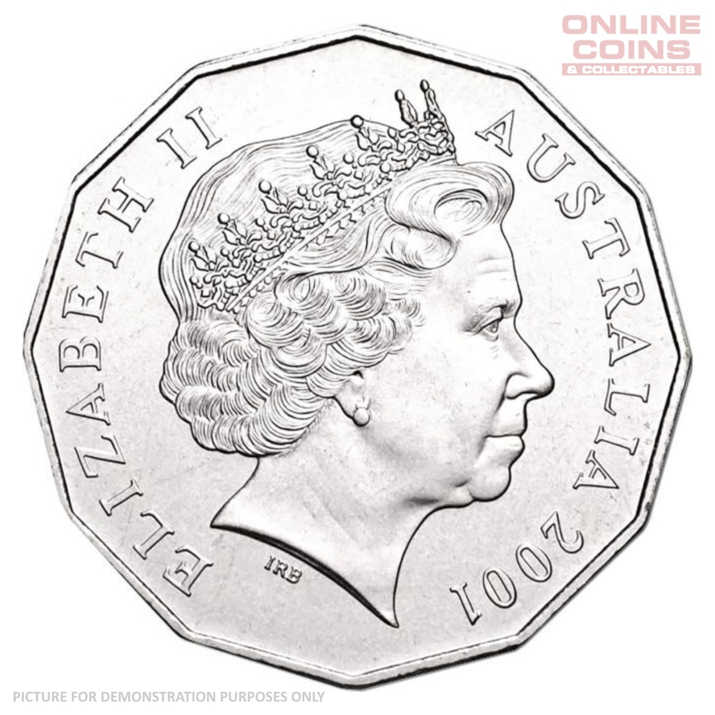 2001 RAM Centenary of Federation 50c Circulating Coin - Victoria