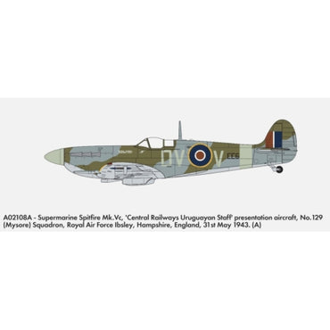 AIRFIX 1/72 SUPERMARINE SPITFIRE MK.VC WITH AUS. DECALS