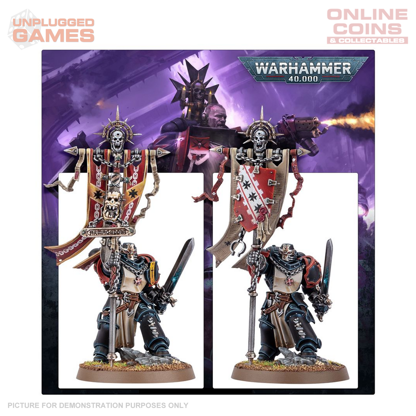 Warhammer 40,000 - BLACK TEMPLARS CRUSADE ANCIENT - PRE ORDER