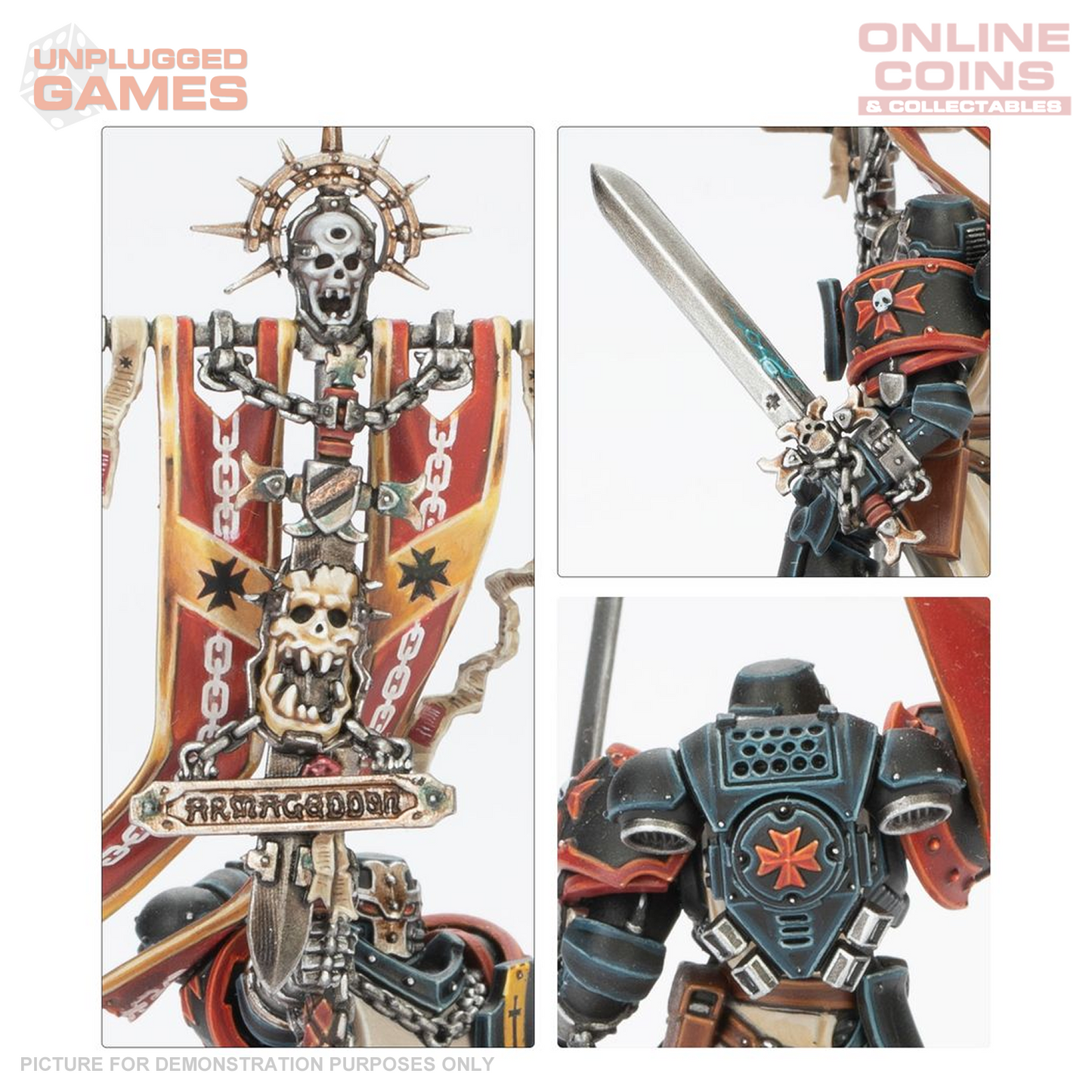Warhammer 40,000 - BLACK TEMPLARS CRUSADE ANCIENT - PRE ORDER