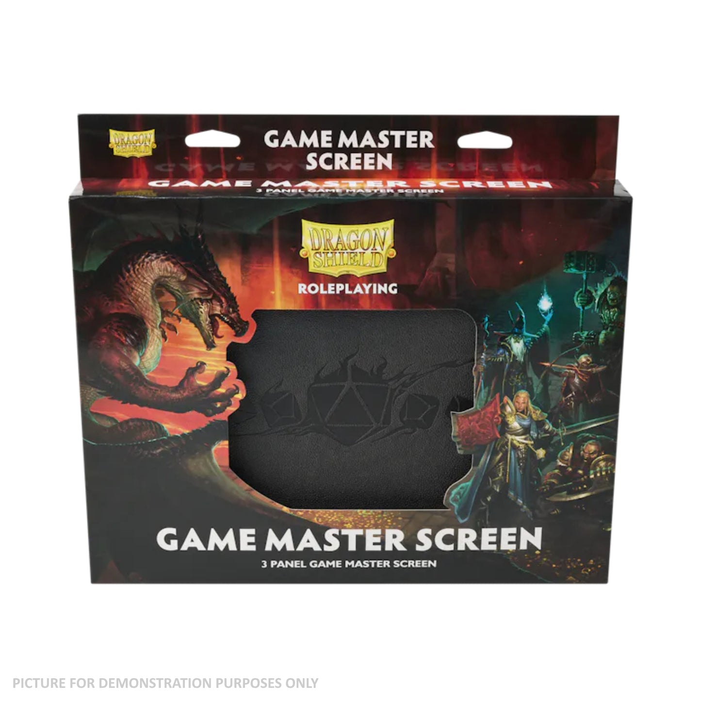 Dragon Shield Roleplaying Game Masters Screen Iron Grey