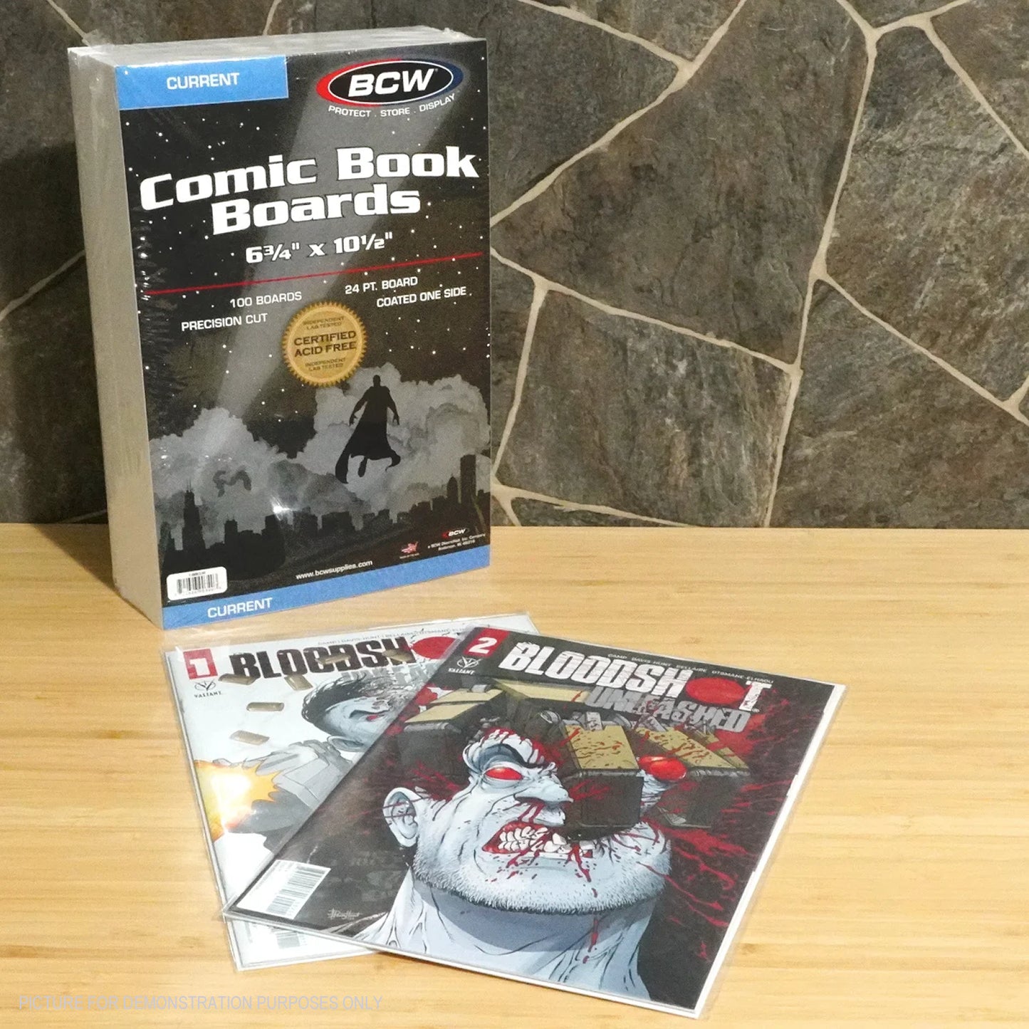 BCW Current Comic Backing Boards - Pack of 100