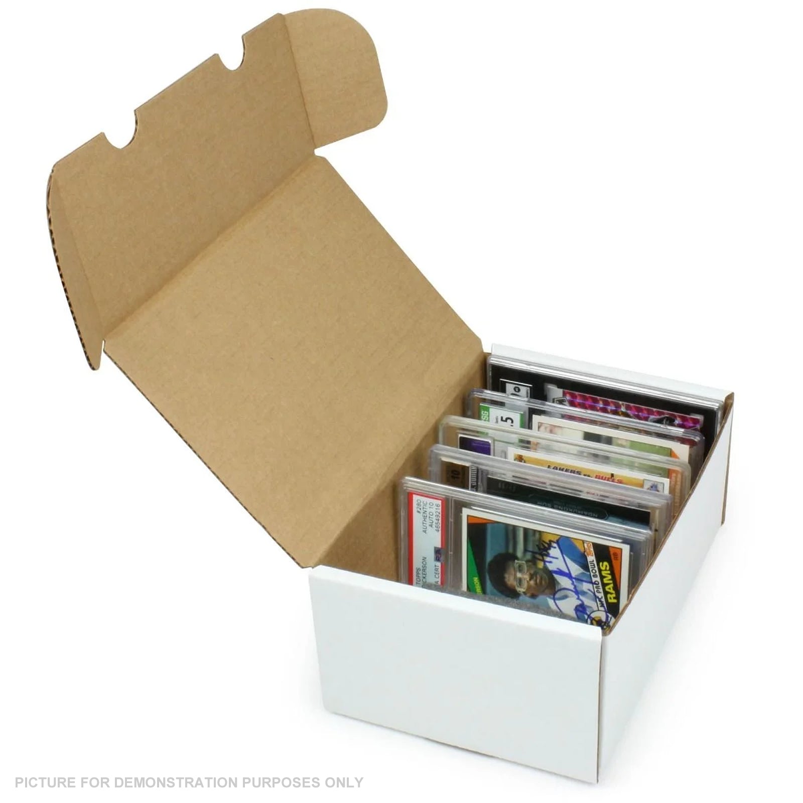 graded card storage box cardboard BCW Graded Trading Card Storage