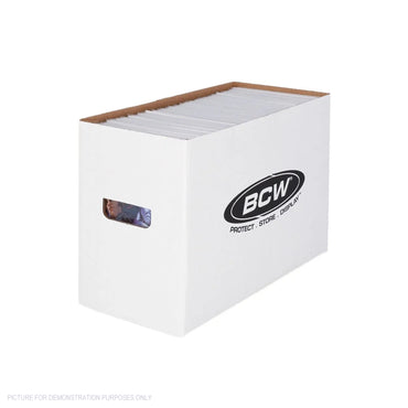 BCW Short Comic Storage Box - WHITE - PRE ORDER