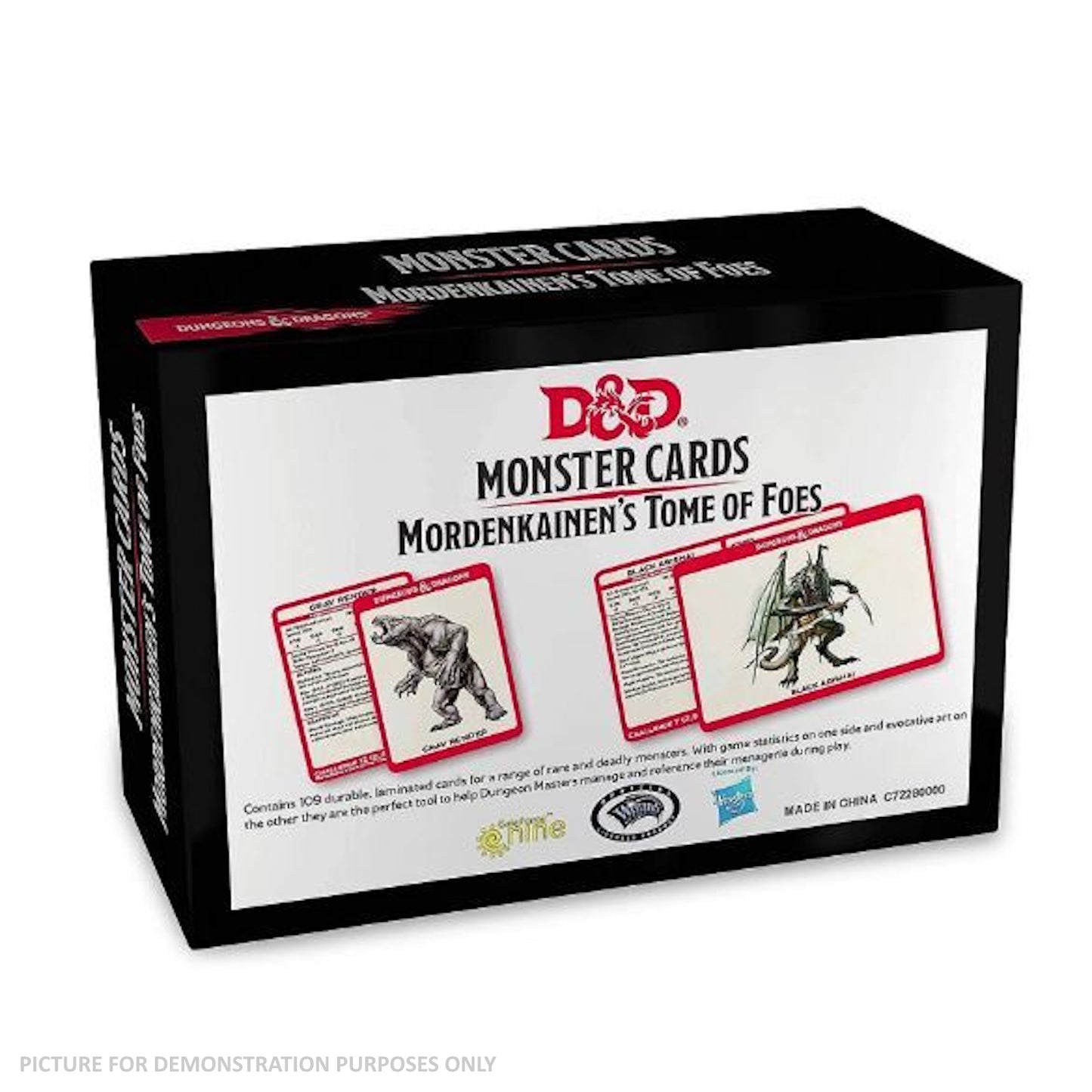 Dungeons & Dragons Monster Cards Mordenkainens Tome of Foes Deck