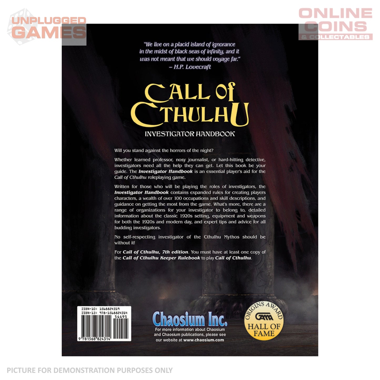 Call of Cthulhu RPG - Investigator Handbook