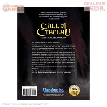 Call of Cthulhu RPG - Investigator Handbook