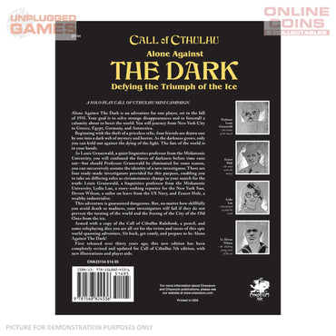 Call of Cthulhu RPG - Alone Against the Dark