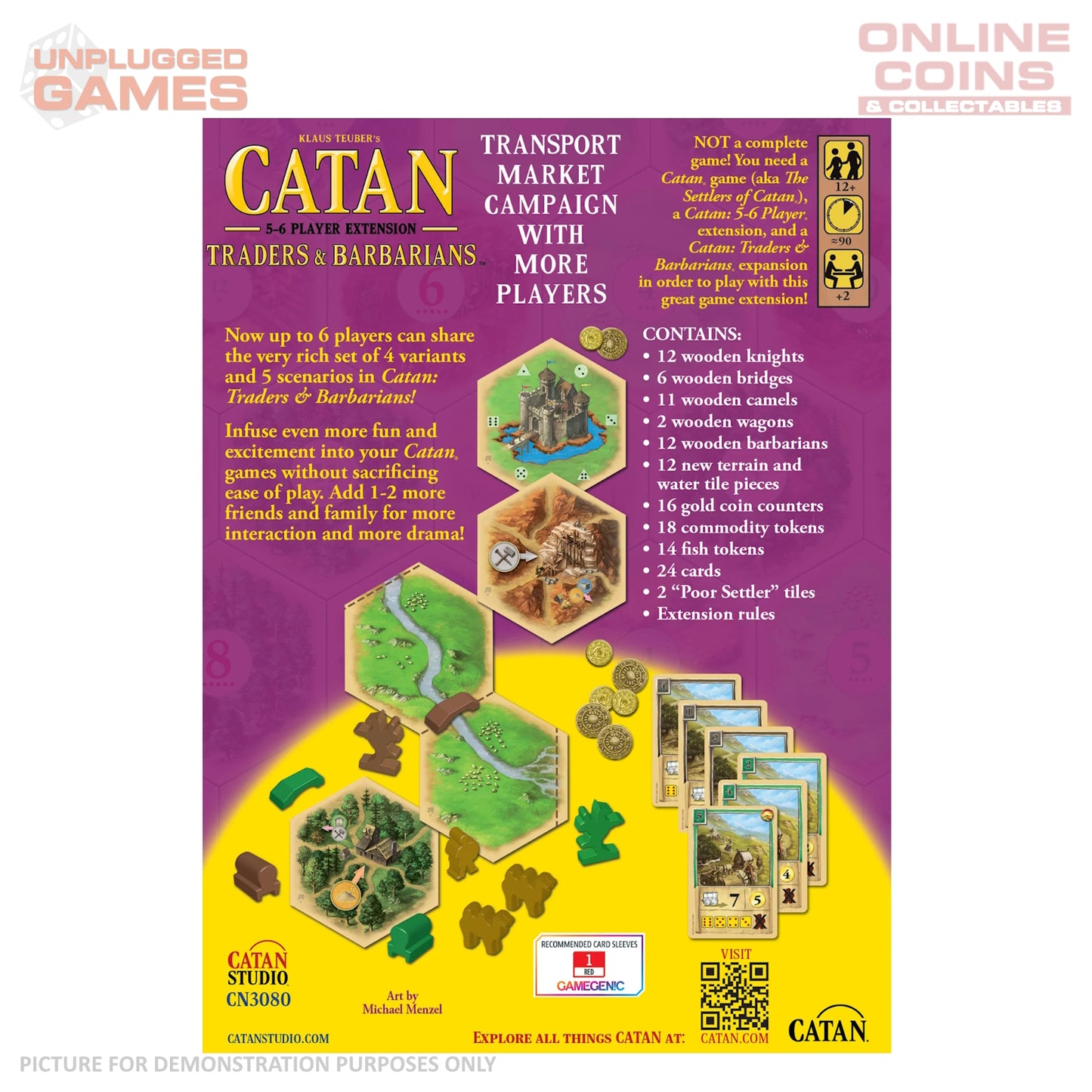 Catan - Traders & Barbarians 5 & 6 Player Extension