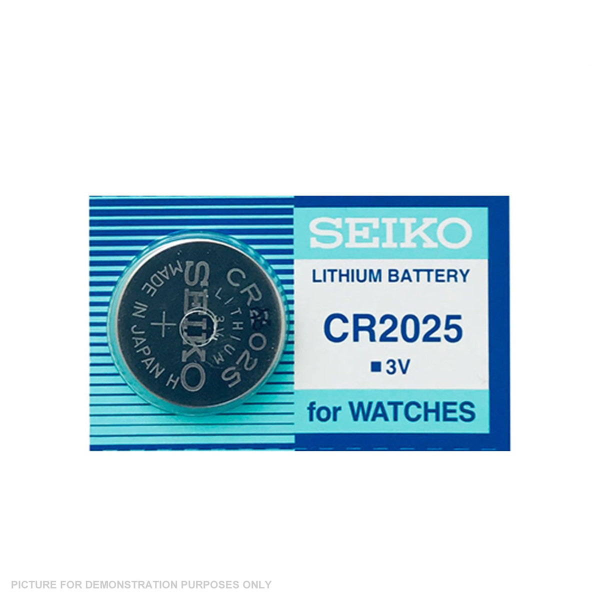 SEIKO CR2025 Lithium Watch Battery 3.0v (1 ONLY)