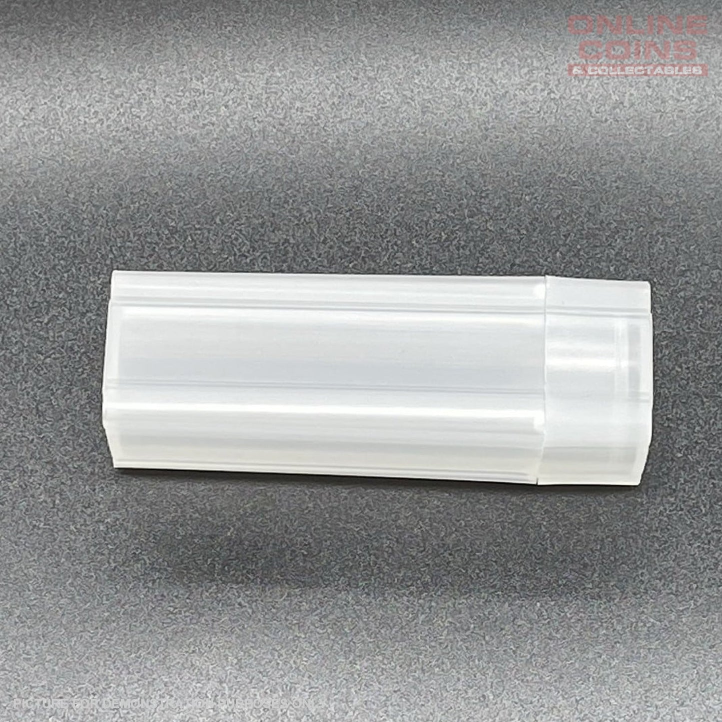 Coin Tube for Australian 50c Coins - Stackable, PVC Free, Airtight