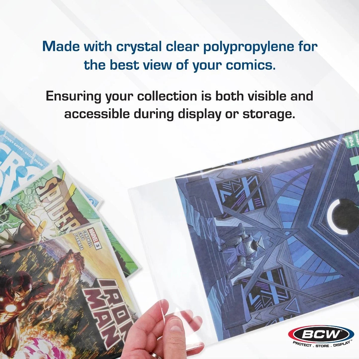 BCW Resealable Current / Modern Comic Bags - Pack of 100