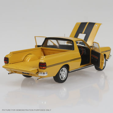 DDA 1-24 Yellow Ochre 1971 XY GTHO Ford Falcon Ute 351 T-Bar Auto Fully Detailed Opening Doors