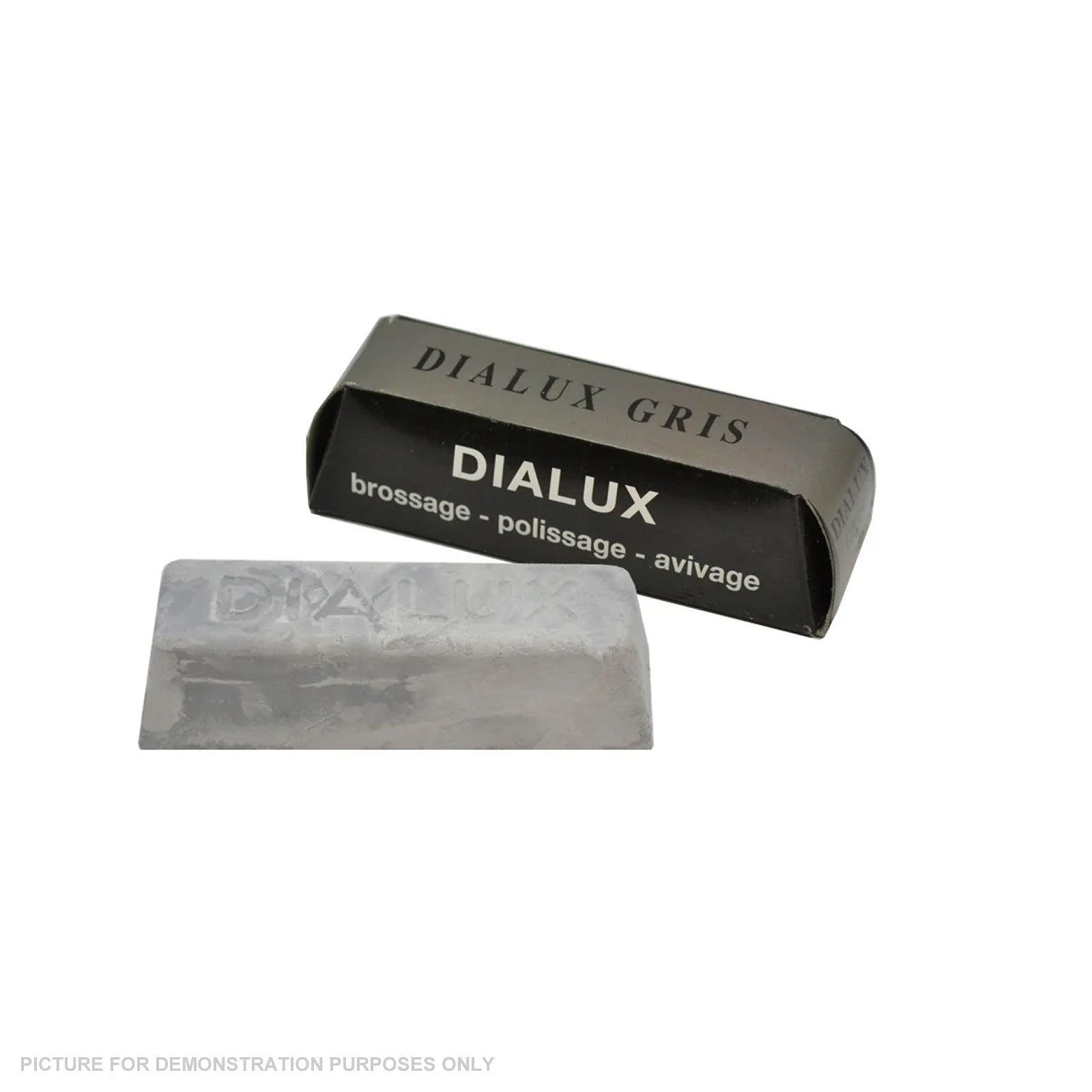 DIALUX Premium Polishing Compound - GREY - Fine polishing of stainless steel