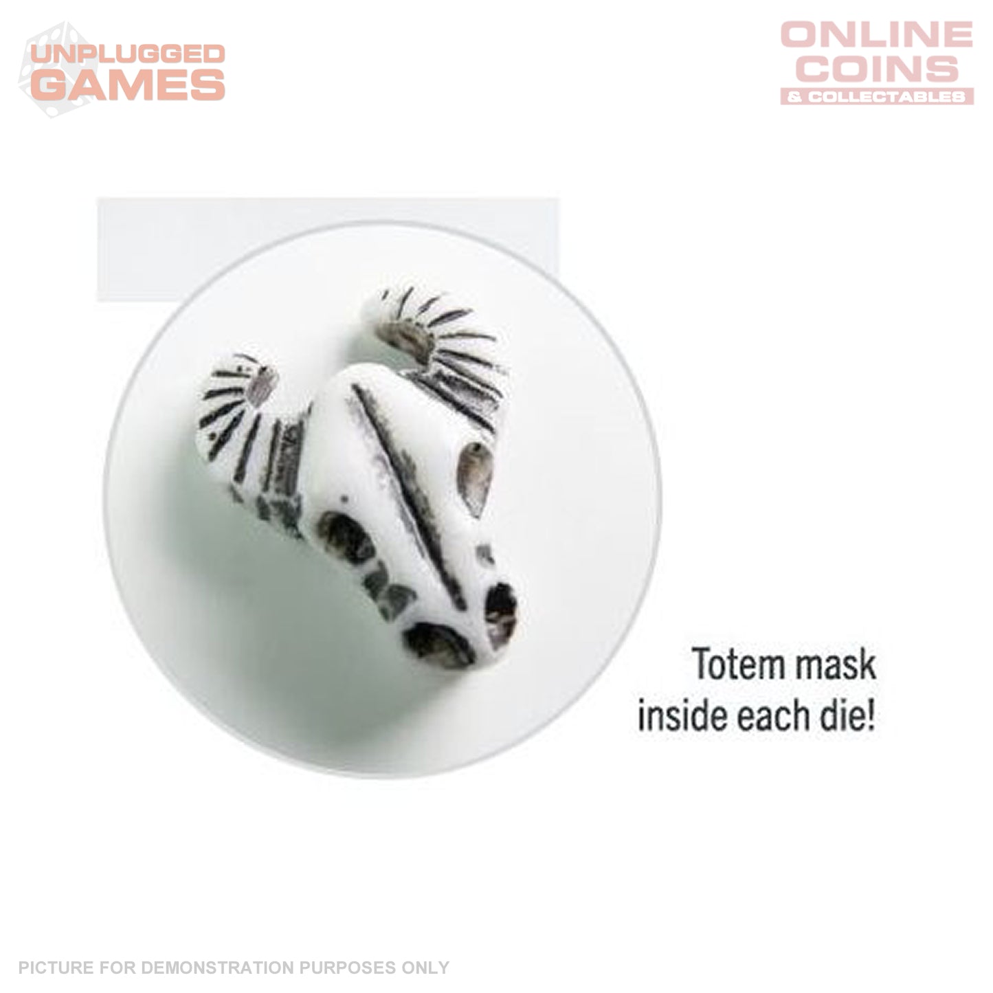 Gamegenic Embraced Series - Death Valley - RPG Dice Set (7pcs)