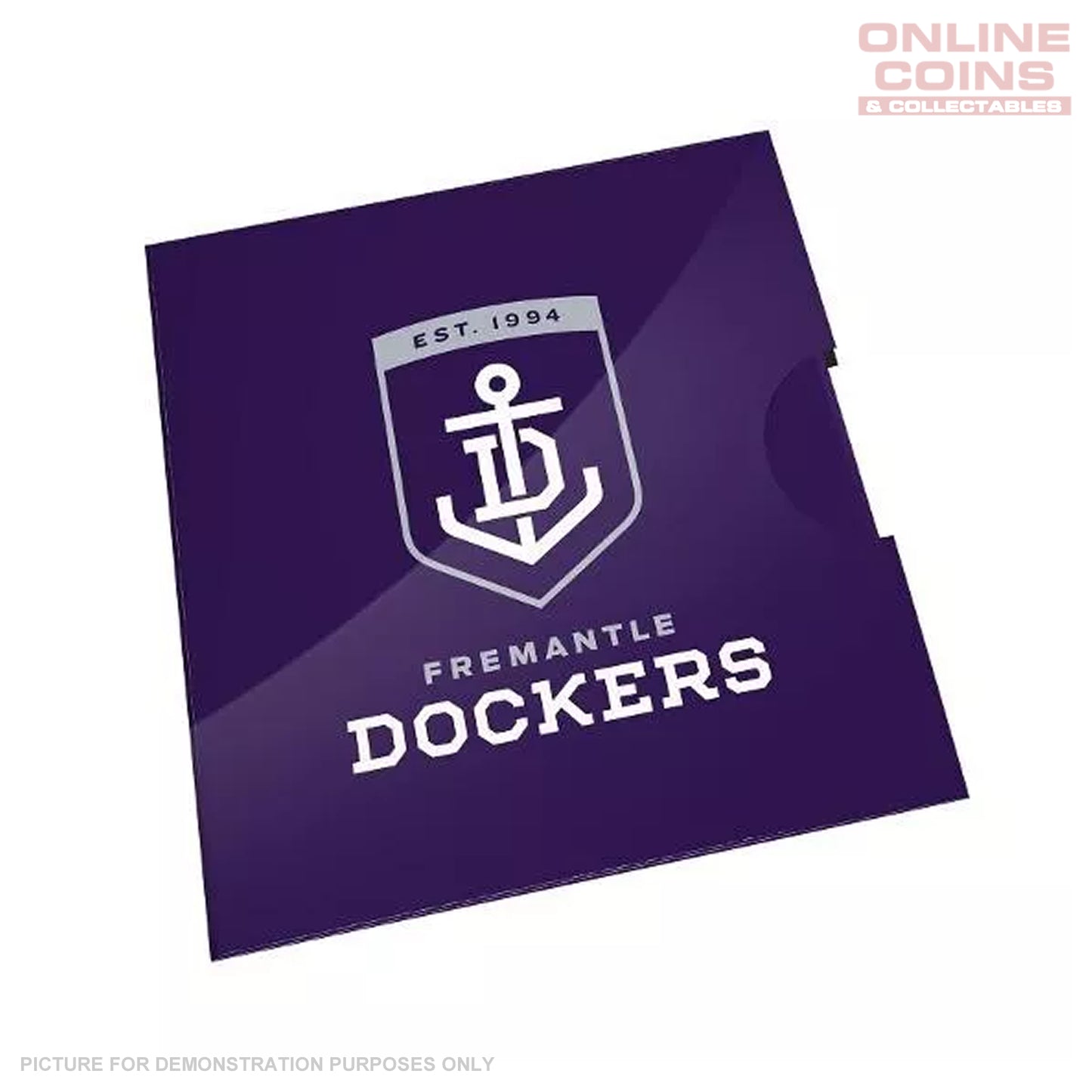 2023 Australia Post AFL $1 Coin in Card - Fremantle Dockers