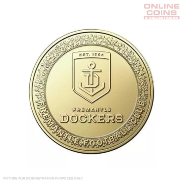 2023 Australia Post AFL $1 Coin in Card - Fremantle Dockers