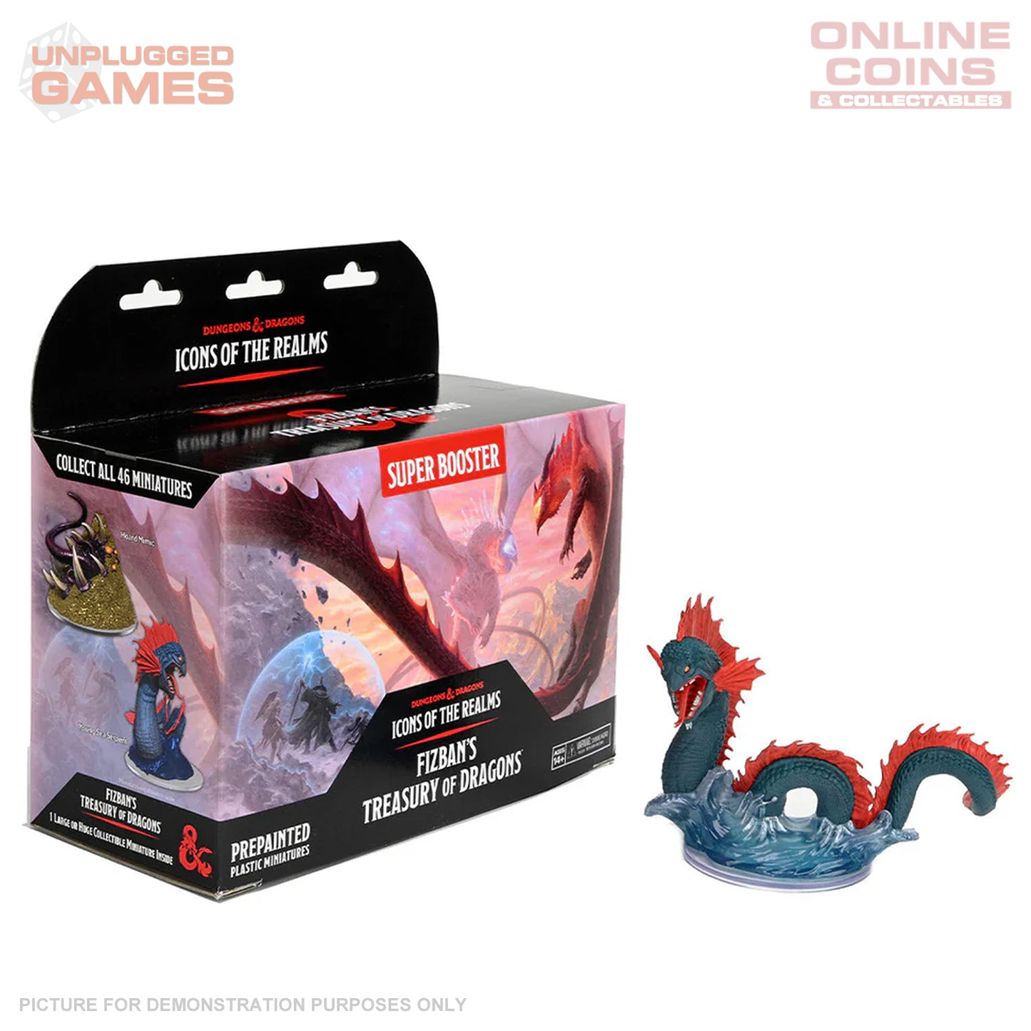 D&D Icons of the Realms Miniatures Fizban's Treasury of Dragons Set 22 - SUPER Booster