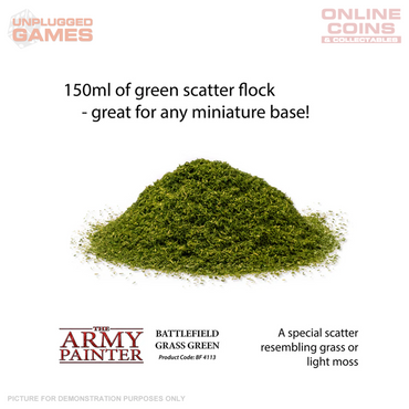 Army Painter - Basing - Grass GREEN FLOCK