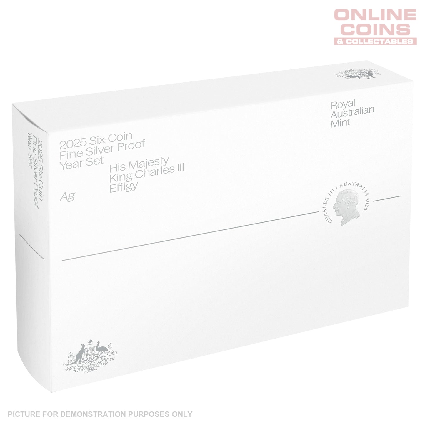 2025 Six-Coin Fine Silver Proof Year Set - HM King Charles III